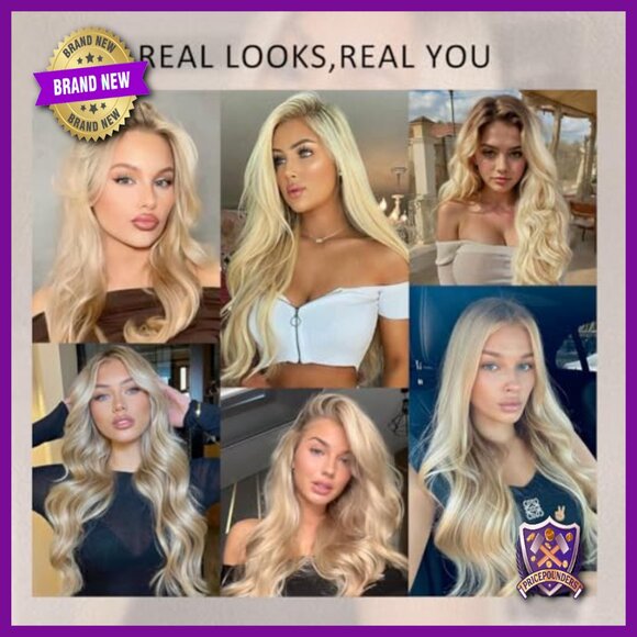 20 Inch Human Hair Wig 200% Density Body Wave Glueless Lace Front main image 5